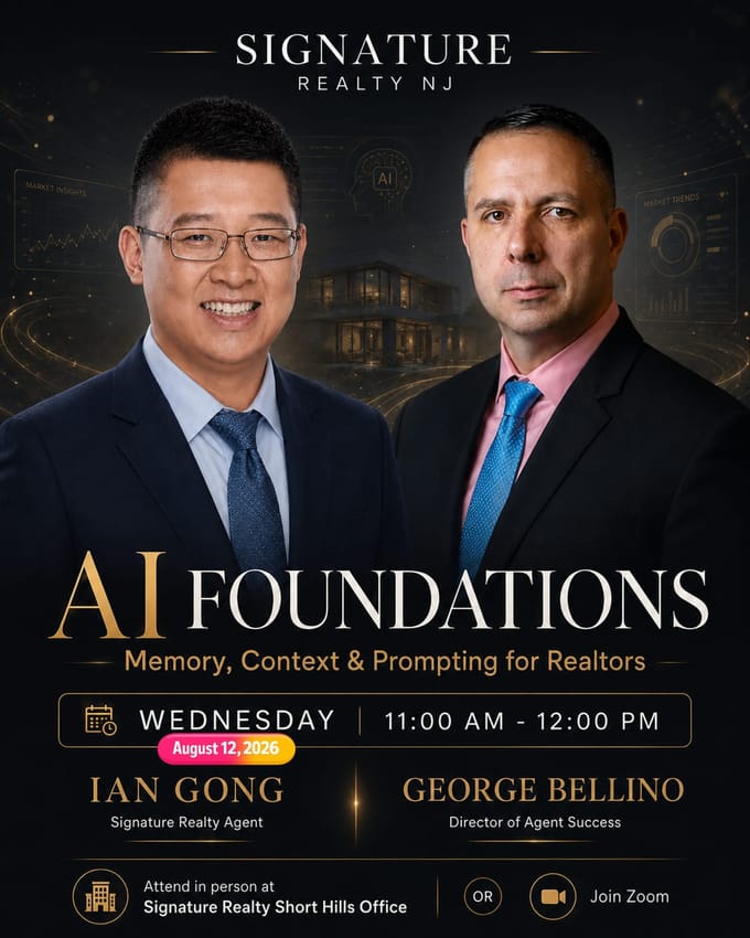 AI Foundations — Memory, Context & Prompting for Realtors